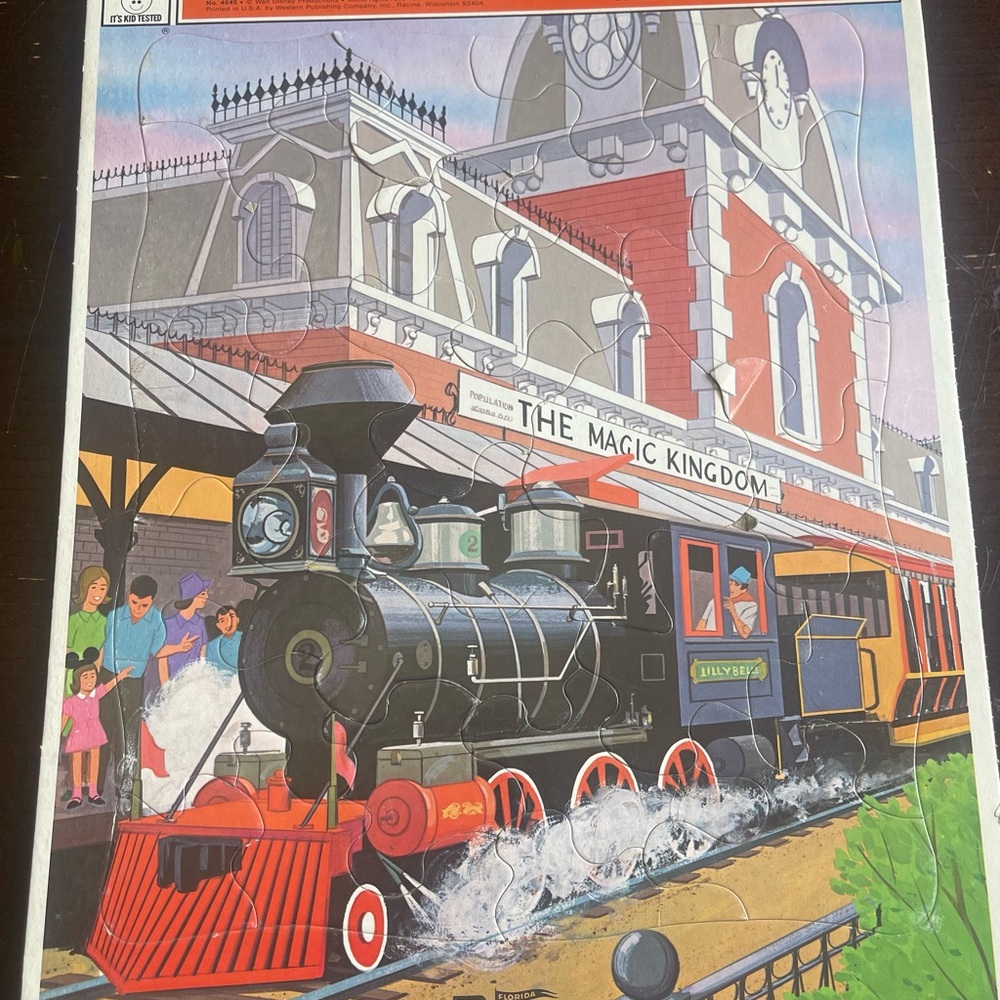 Disney Magic Kingdom Train Puzzle